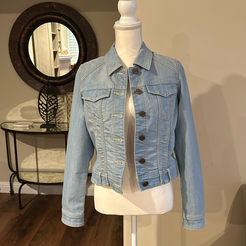 Sanctuary White wash Denim jacket